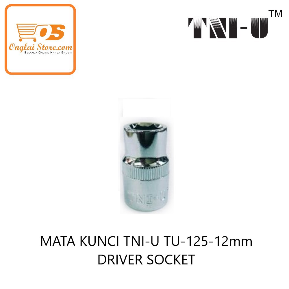 MATA KUNCI TNI-U TU-125-12mm DRIVER SOCKET  (HARGA SPESIAL)