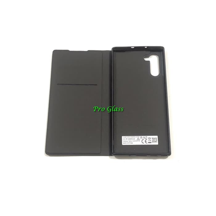 Samsung Note 10 / Samsung Note 10+ Premium Leather Flip Case Cover Leather Standing View