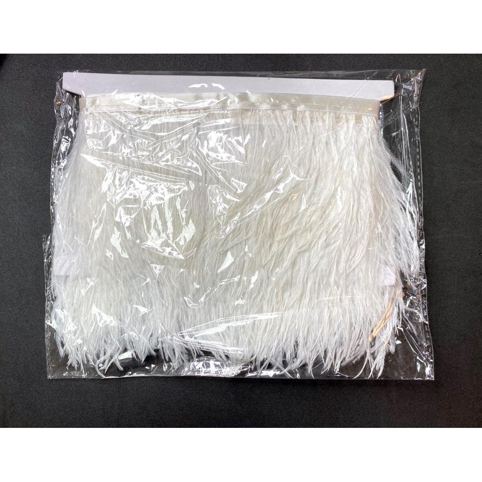 Bulu Ostrich Pendek 8cm - 10cm Ostrich Feather 10 cm Renda Ostrich