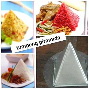  Cetakan  Nasi  Hantaran Tumpeng  MINI Tumini Bento Loyang 