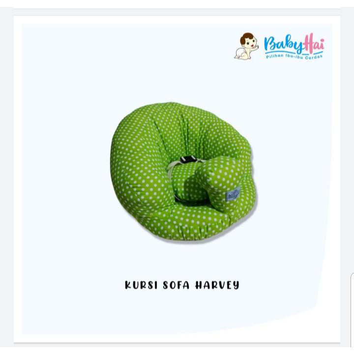 Promo !! TERBARU!!  BABY HAI Sofa Bayi Harvey - Sofa Belajar Duduk Bayi + Penahan -  sofa baby harvey - sofa