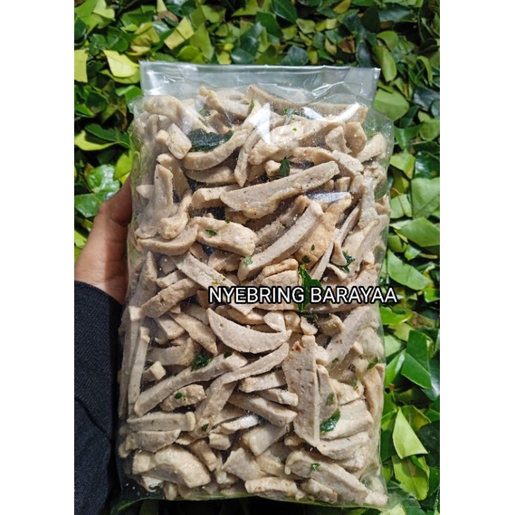 

basreng baso goreng stik gurih original extra daun jeruk 500gram