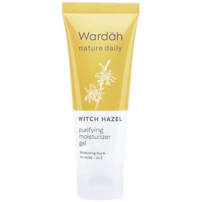 Wardah Nature Daily Witch Hazel Purifying Moisturizer Gel 40ml Pelembab Wajah