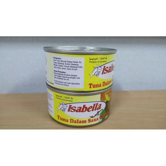 

Isabella tuna dalam saus woku 180 gr