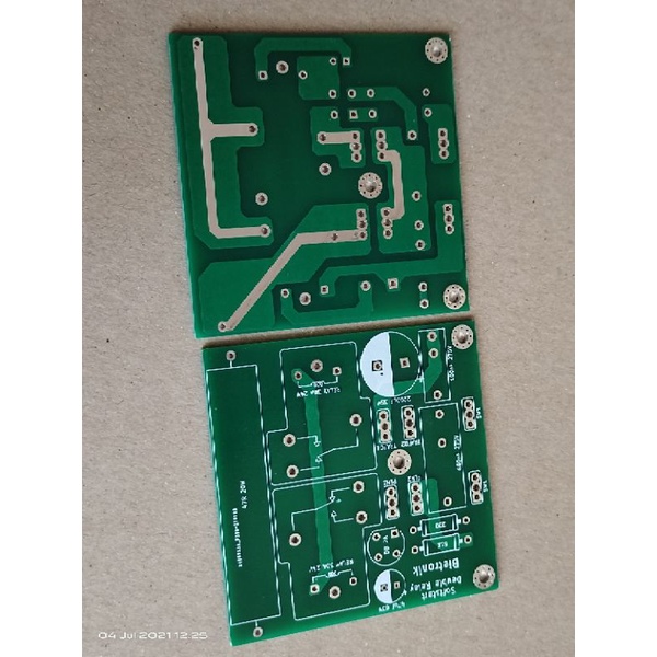 pcb softstar 2 relay dobel layer