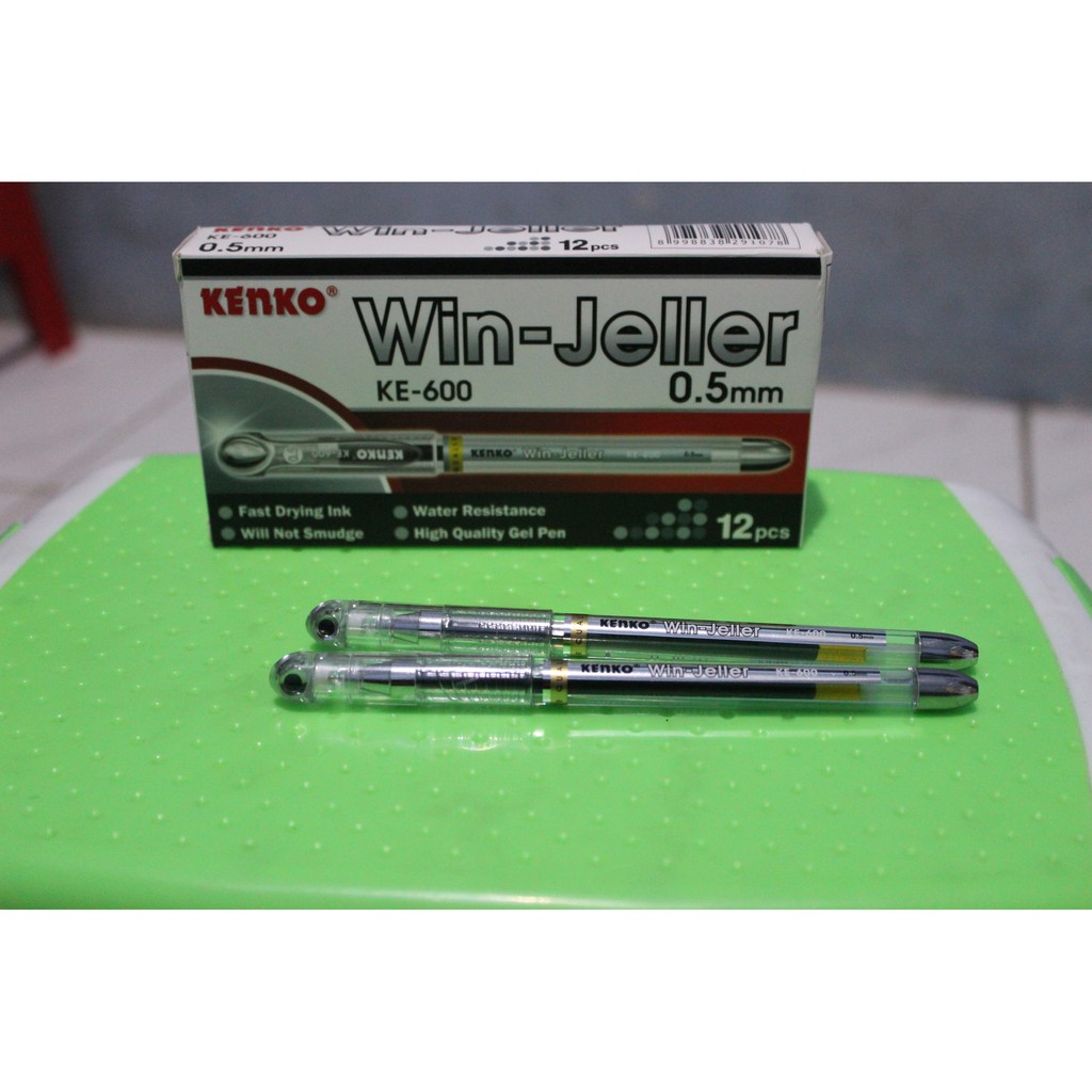 

kenko win jeller jell ke-600 0.5mm pulpen pena