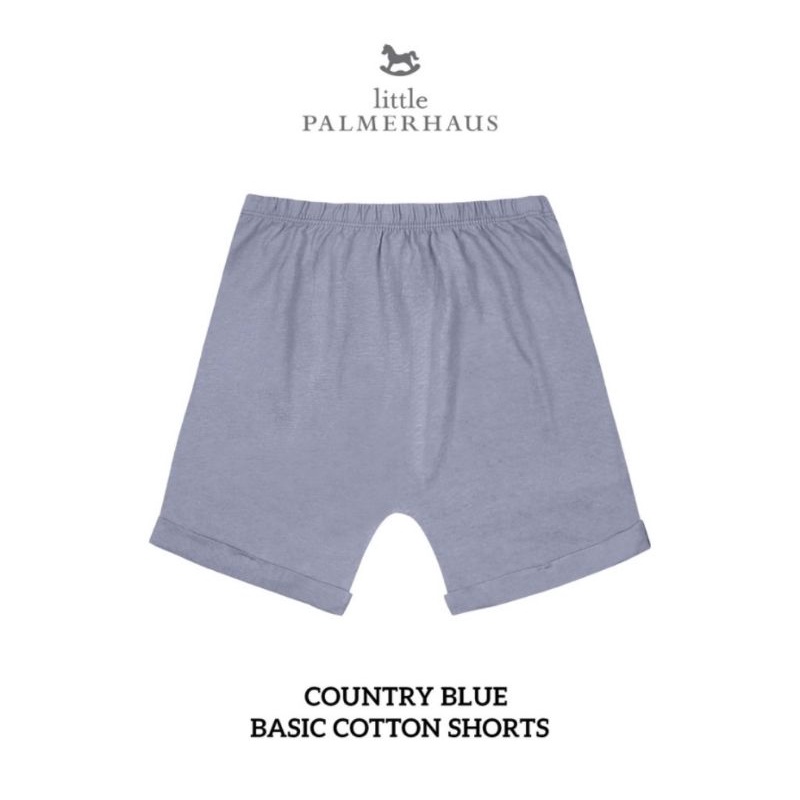 Little Palmerhaus Basic Cotton Shorts - Celana Pendek Bayi &amp; Anak