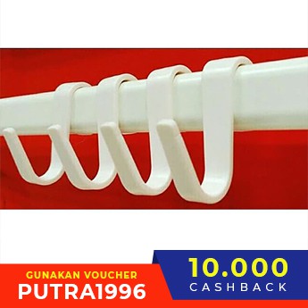 SUNNERSTA Pengait untuk rel set isi 5 putih Shopee SUNNERSTA Pengait untuk rel set isi 5 putih Shopee