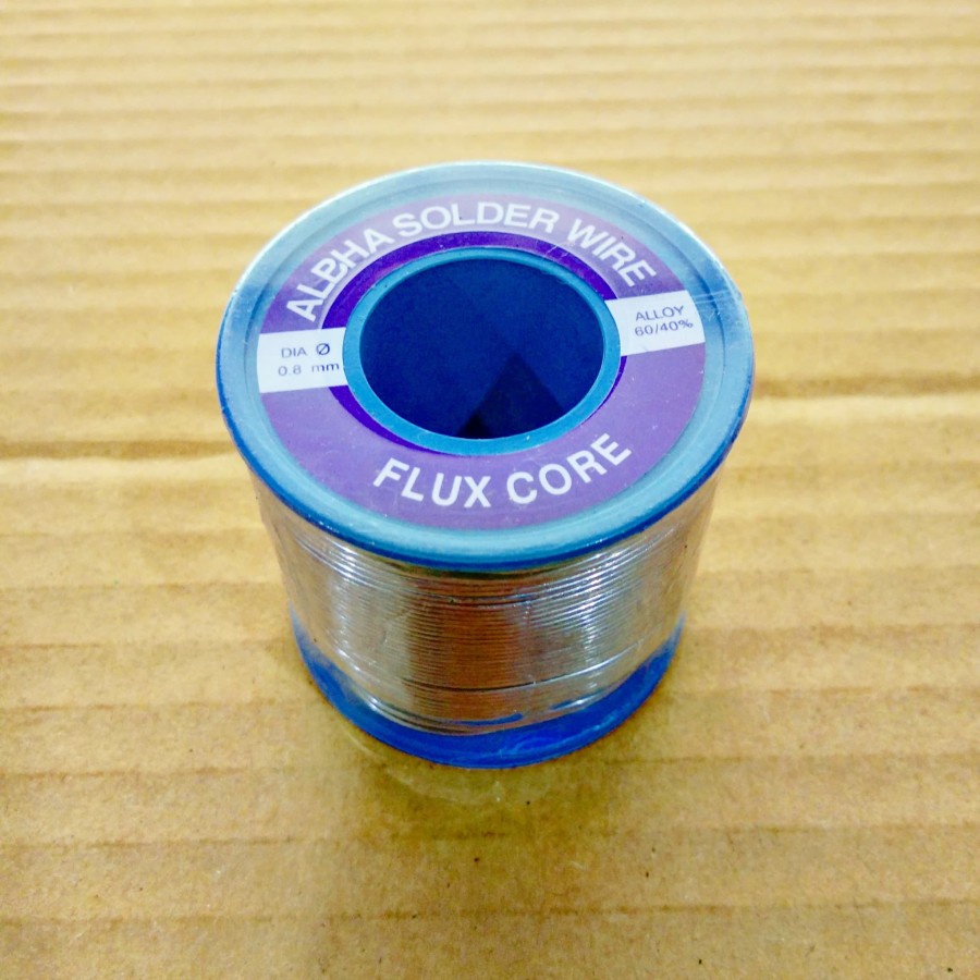 Timah Tenol Solder 60/40 0.8mm ALPHA