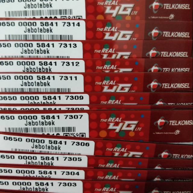 MINIMAL BELI 10PICS KARTU PERDANA TELKOMSEL SIMPATI OMG 0K & AKTIF BISA OTP