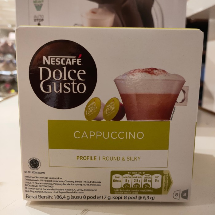 

Kopi - Coffee Capsule Nescafe Dolce Gusto Cappucino