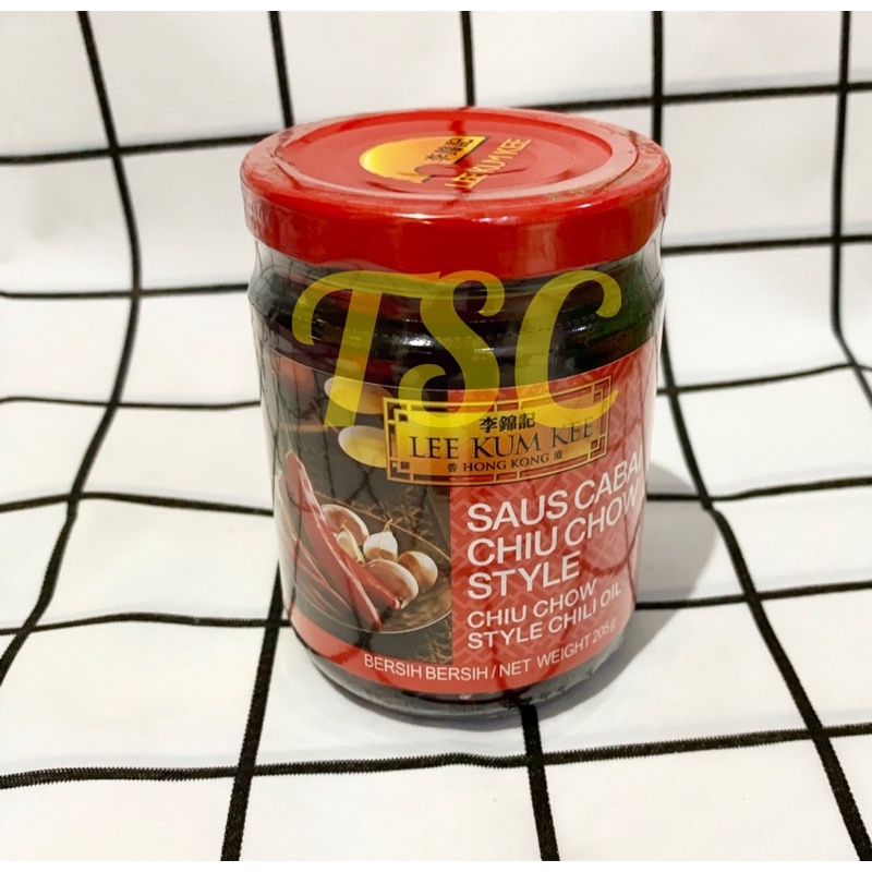 

Lee Kum Kee Minyak Cabe Lee Kum Kee Chiu Chow Style Chili Oil 205gr LKK Chili Oil LKK Minyak Cabe