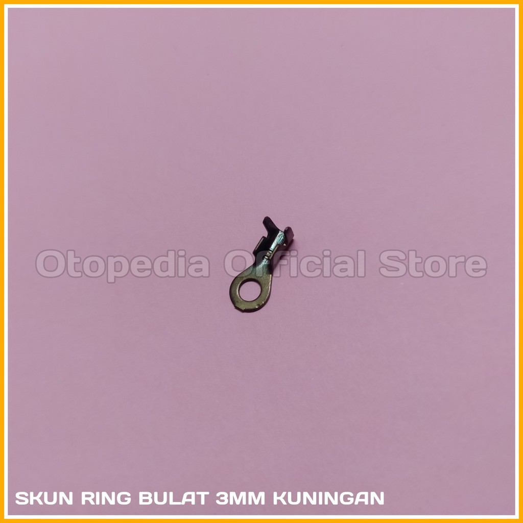 SKUN RING BULAT 3mm KUNINGAN