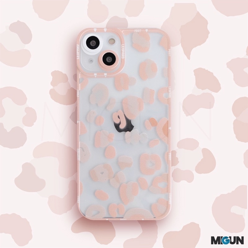 New! Pink Leopard - Softcase full cover for iPhone 11 12 13 PRO PROMAX XSMAX XR X XS 7 8 SE2020 7+ 8+