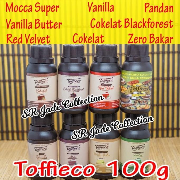 

~@~@~@~@] Toffieco Pasta 100 gr Tofieco Mocca Vanilla Butter Pandan Zero Bakar