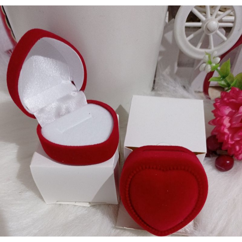 Tempat Cincin Love|Wadah Cincin ❤Love|Souvenir Wadah Cincin