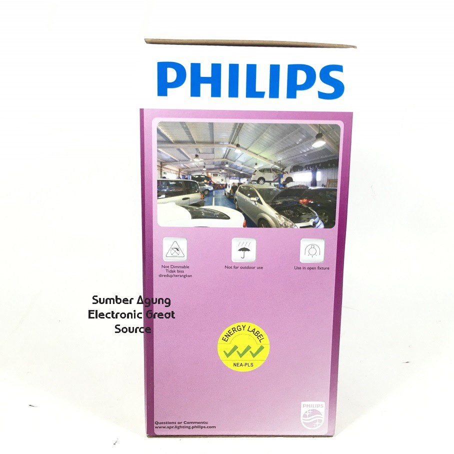 Lampu LED Philips 19W Putih Besar Terang Hemat Energi