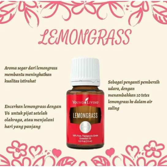 Lemongrass_Essential_Oil_Young_Living_15ml_YLEO_Esensial Oil
