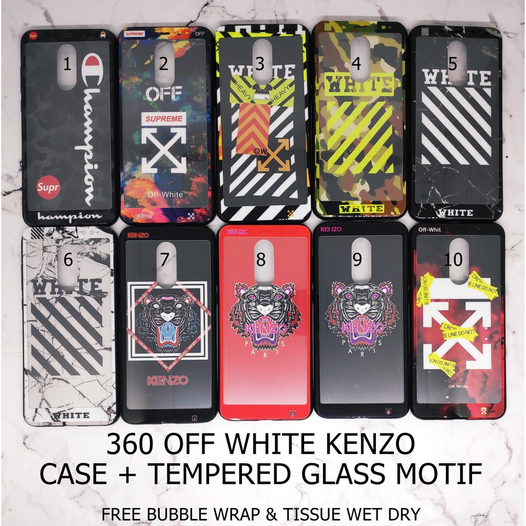 Kenzoe Shop 3d Full Cover Tempered Glass Warna Screen 