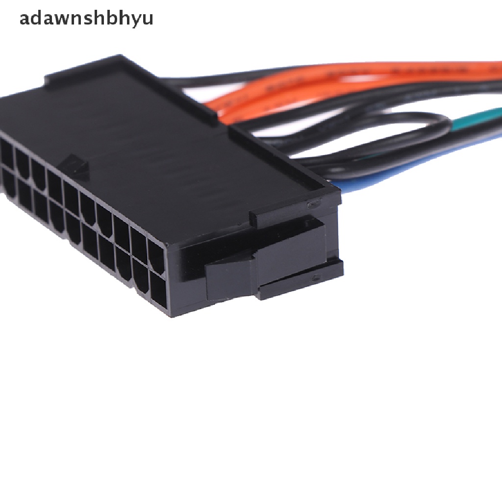 [adawnshbhyu] 24pin Female to 10PIN Male Adapter Power Supply Kabel Cord Untuk Motherboard 10PIN