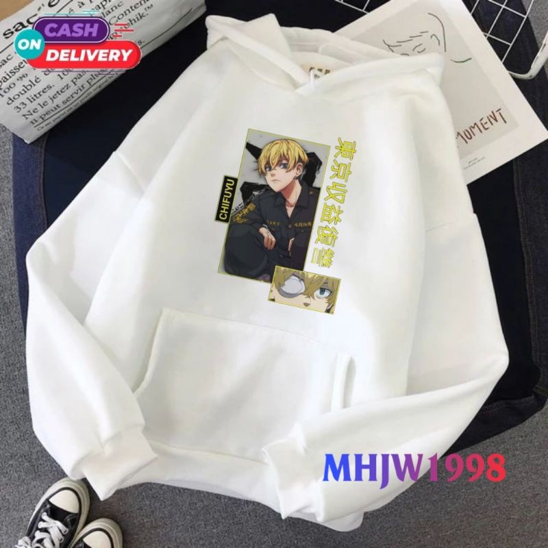 jaket anak tokyo revengers chifuyu/hoodie anak tokyo revengers chifuy/sweater tokyo revengers chifuy