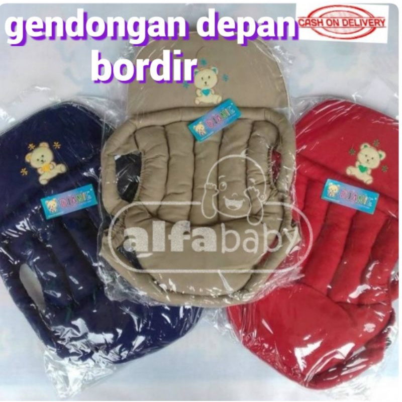 gendongan bayi/gendongan depan/gendongan bayi depan/gendongan bayi ransel/gendongan bordir/gendongan