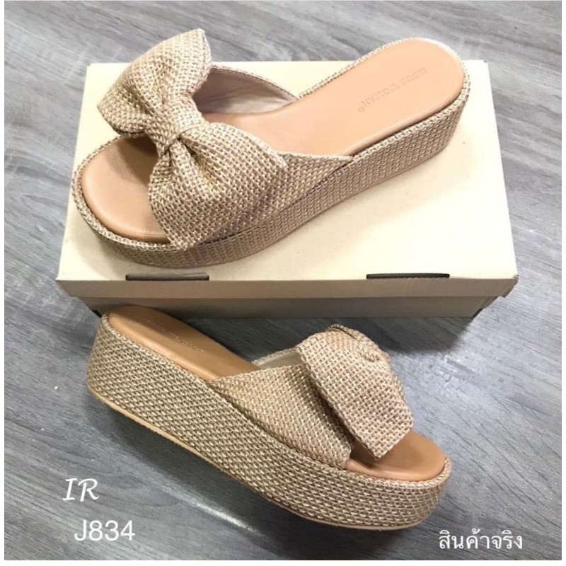 ABBUSHOES YM 15 wedges sandal Vita wanita