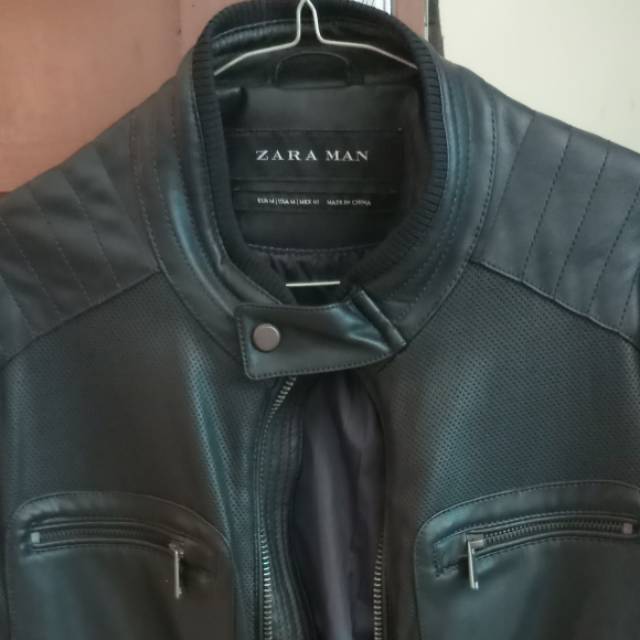 jaket kulit zara man