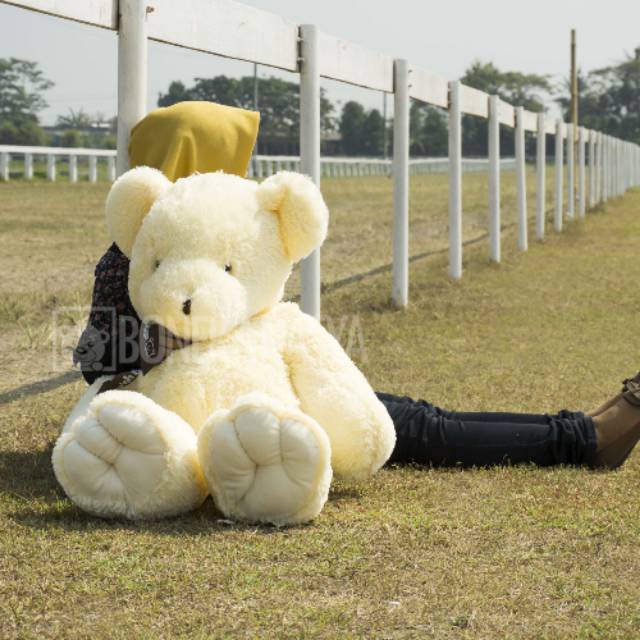 Boneka gempi Jumbo Bear cherish 110cm krem Shopee Indonesia Boneka gempi Jumbo Bear cherish 110cm krem Shopee Indonesia