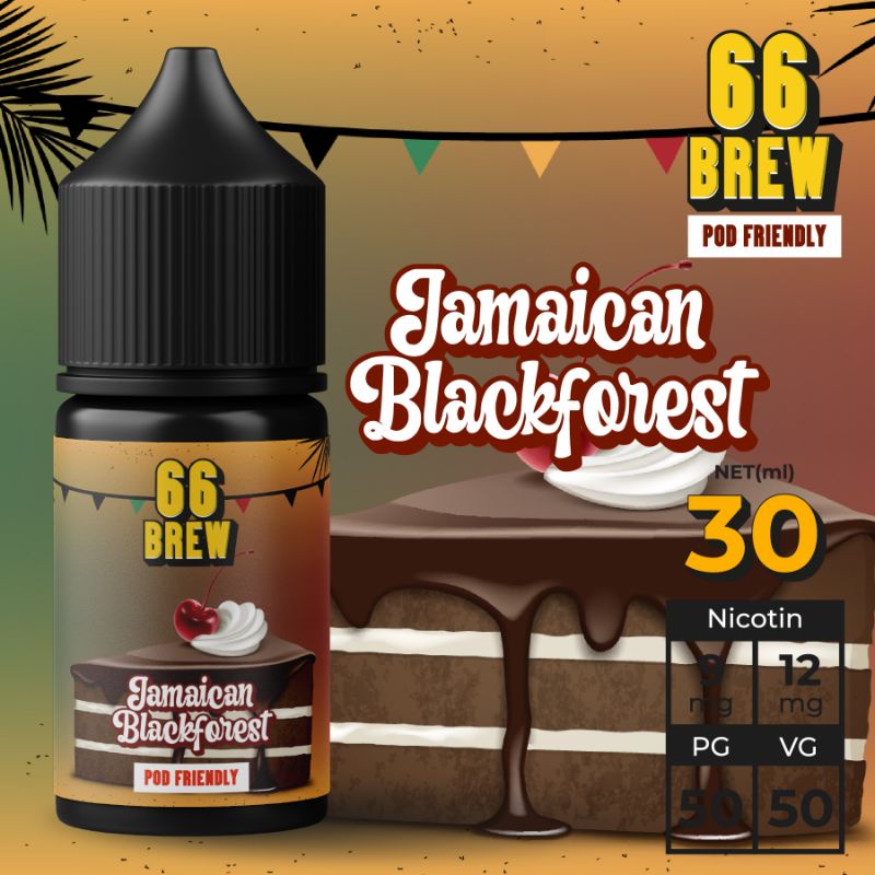 Liqwid murah American Blackforest 9 / 12 MG 30ml