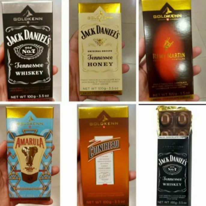 

Promo Goldkenn Black Jack Daniel Honey Remy Martin Cointreau Cokelat Coklat - Amarula