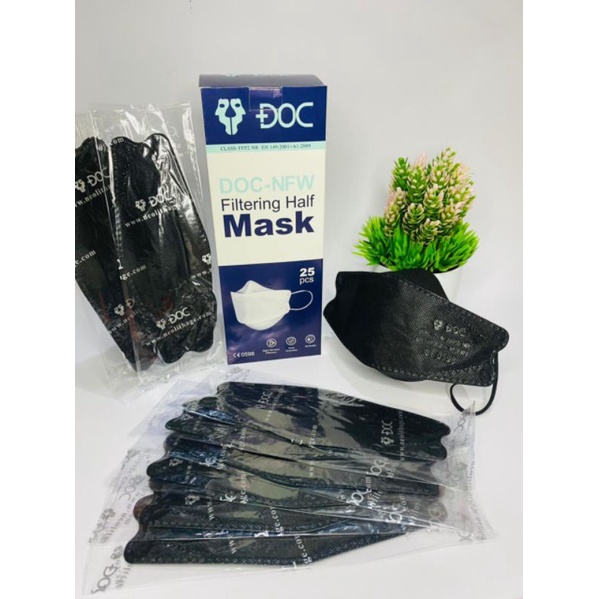 KF94 Masker Dewasa DOC-NFW Singel Pack 1Box isi 30pcs Steril