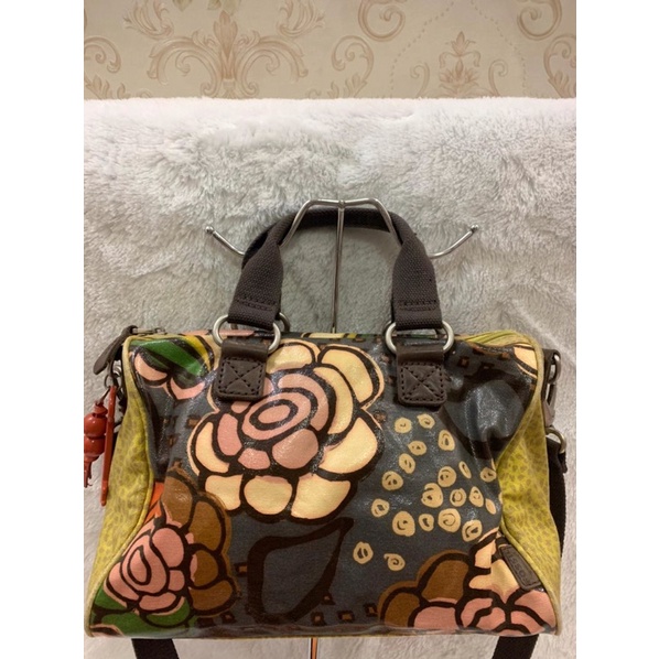 Preloved Fossil Satchel Keyper