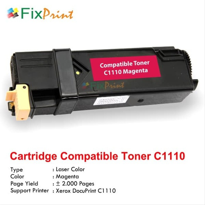 

Cartridge Tinta Compatible Recycle Xerox Docuprint C1110 Magenta FPJNew2511