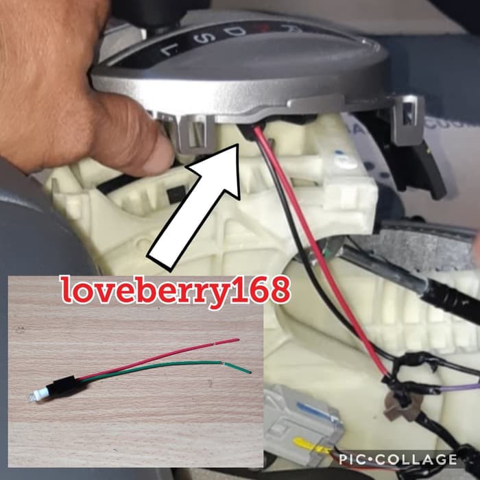 soket lampu transmisi matik lampu indikator matic honda brio mobilio