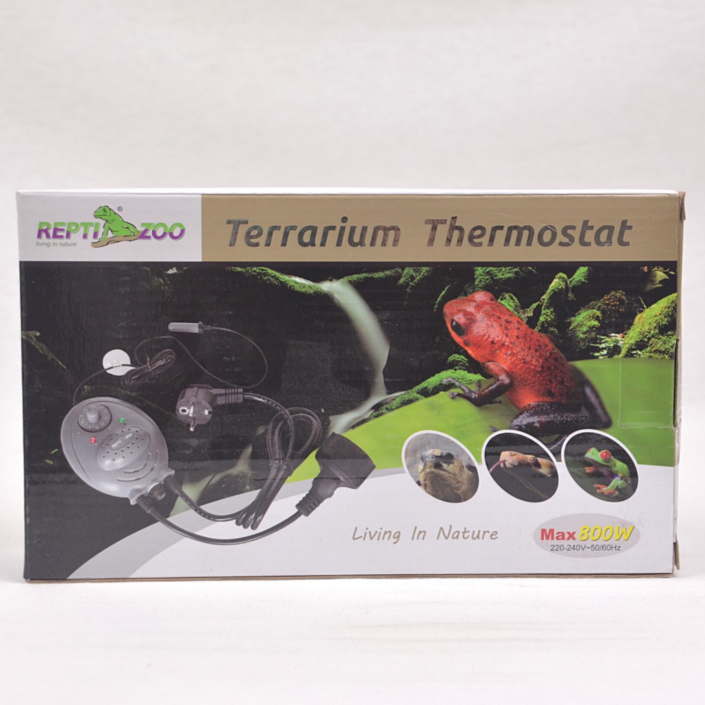 REPTIZOO Aksesories Kandang Reptil Terrarium Thermostat