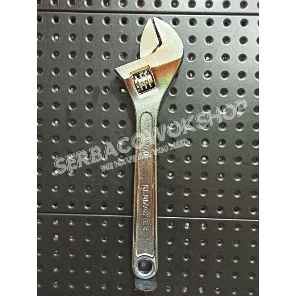 Kenmaster Kunci Inggris 15 Inch Inci Kunci Bago 375 mm Chrome Termurah Berkualitas