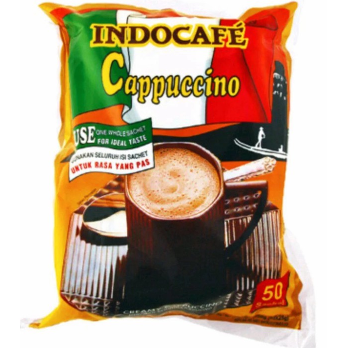 

Indocafe Cappuccino 50 Sachet