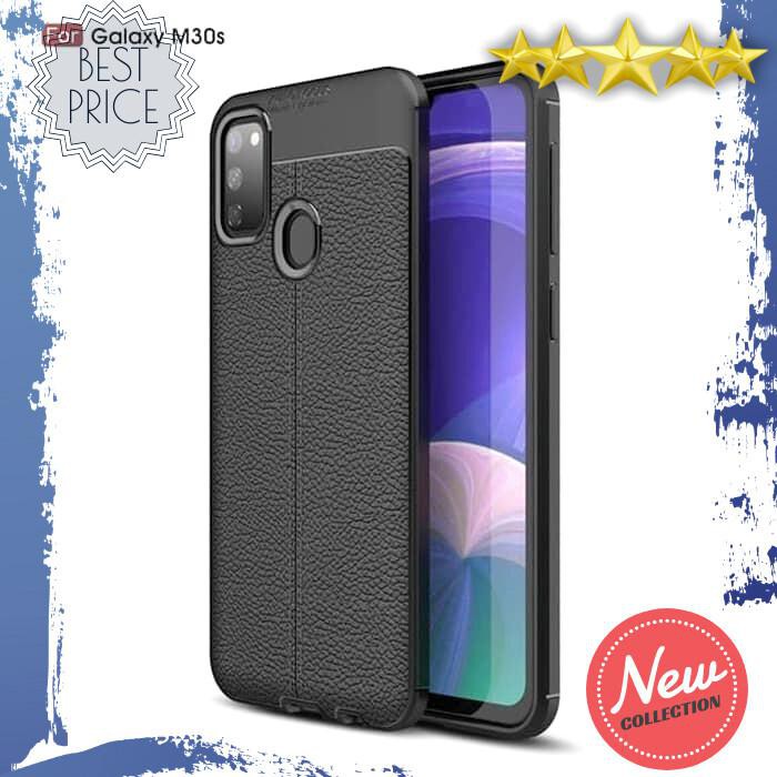CASING HP SAMSUNG M30S SOFT CASE AUTOFOCUS LEATHER KULIT