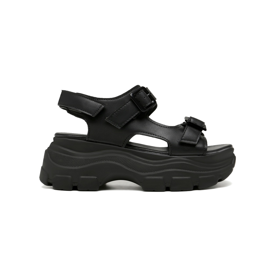 PVN Doyoung Sandal Tali Wanita All Black 397-1