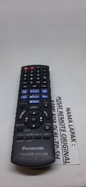 REMOTE REMOT DVD HOME THEATER PANASONIC ORIGINAL ASLI PENDEK