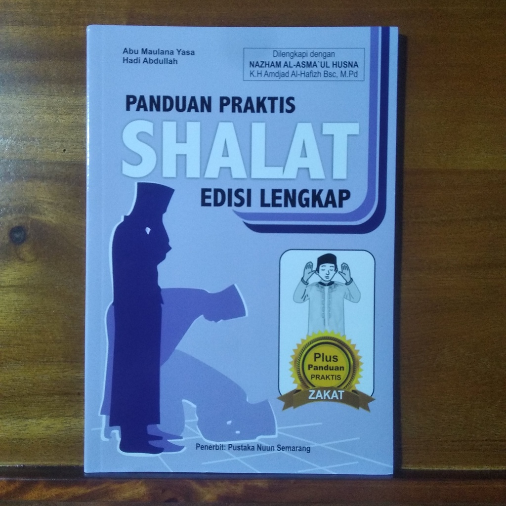 Buku Tuntunan Shalat - HVS, Panduan Praktis Sholat Pustaka Nuun - A5