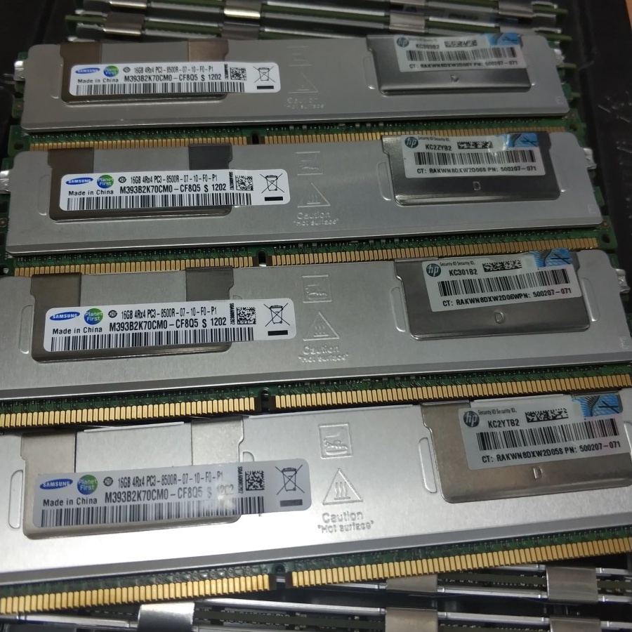 Memory Ram server 16GB 4Rx4 PC3-8500R FOR PC SERVER HP/DELL/IBM/LENOVO KHUSUS PC SERVER