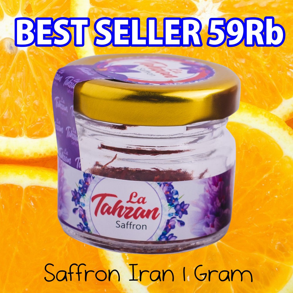 

Saffron Iran Murah (1 Gram) Super Negin AAA