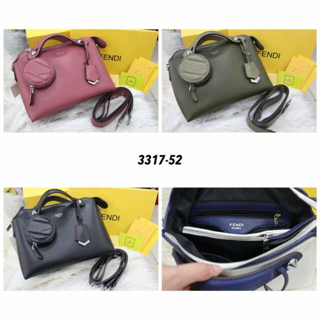 Dc Fendi By The Way Canvas Bag 3317-52