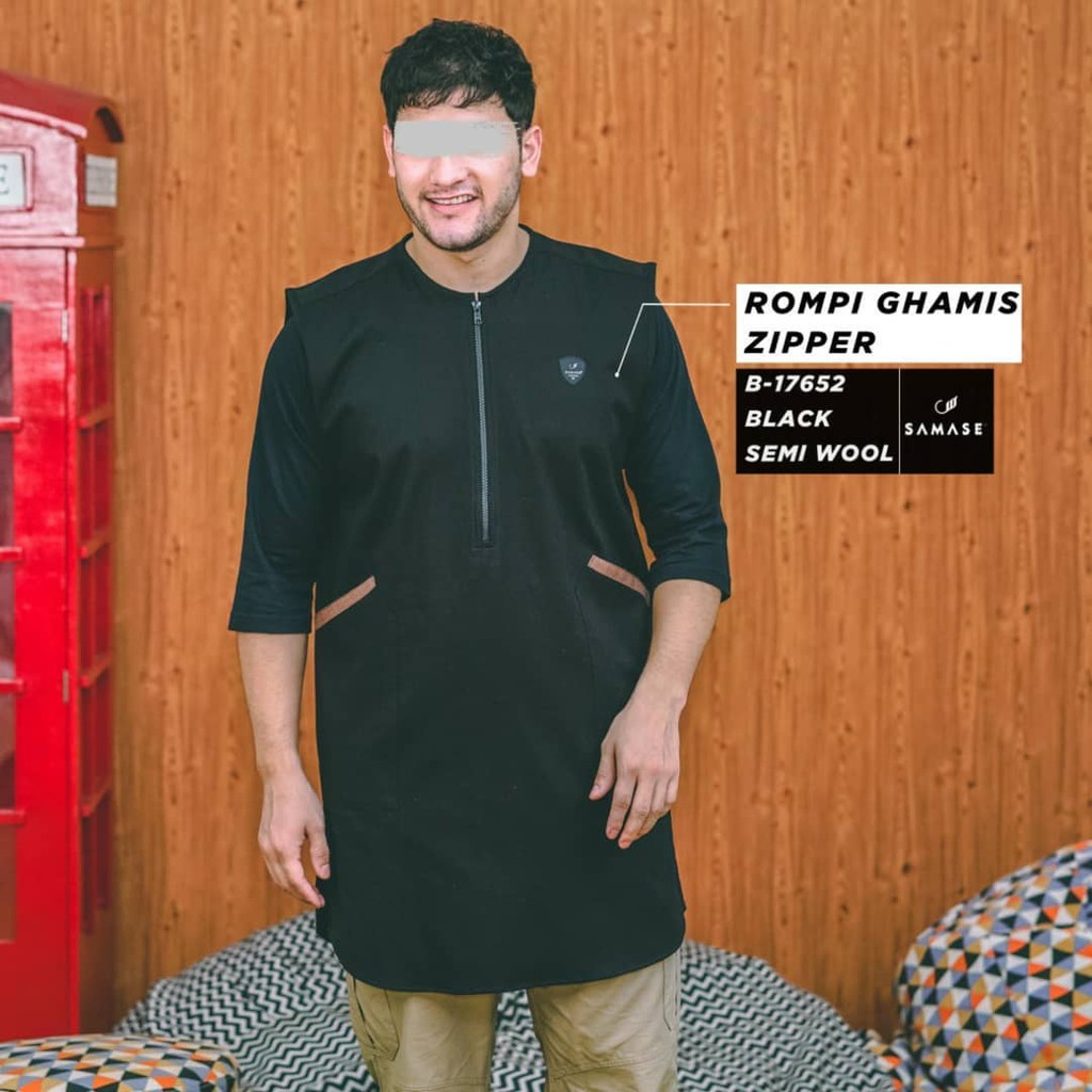 SAMASE ROMPI SHOLAT GHAMIS ZIPPER B176