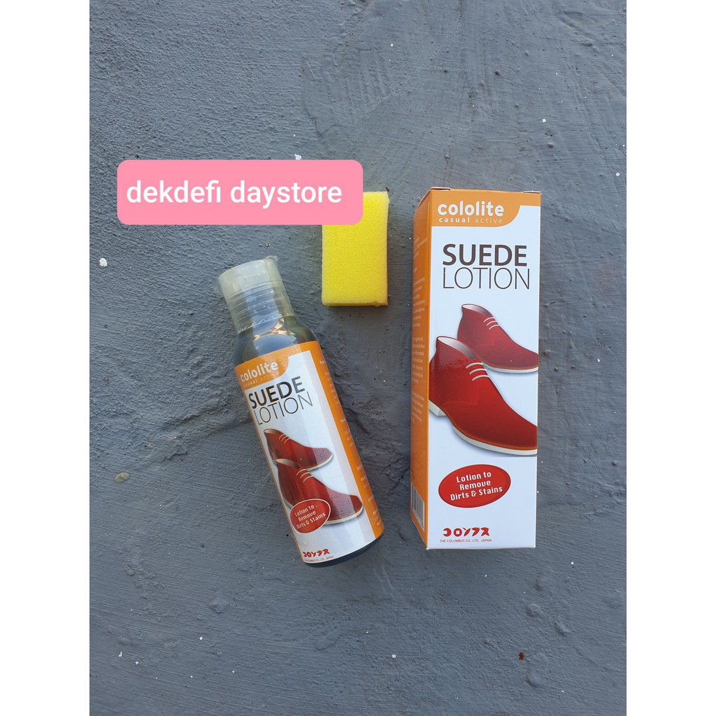 cololite suede lotion