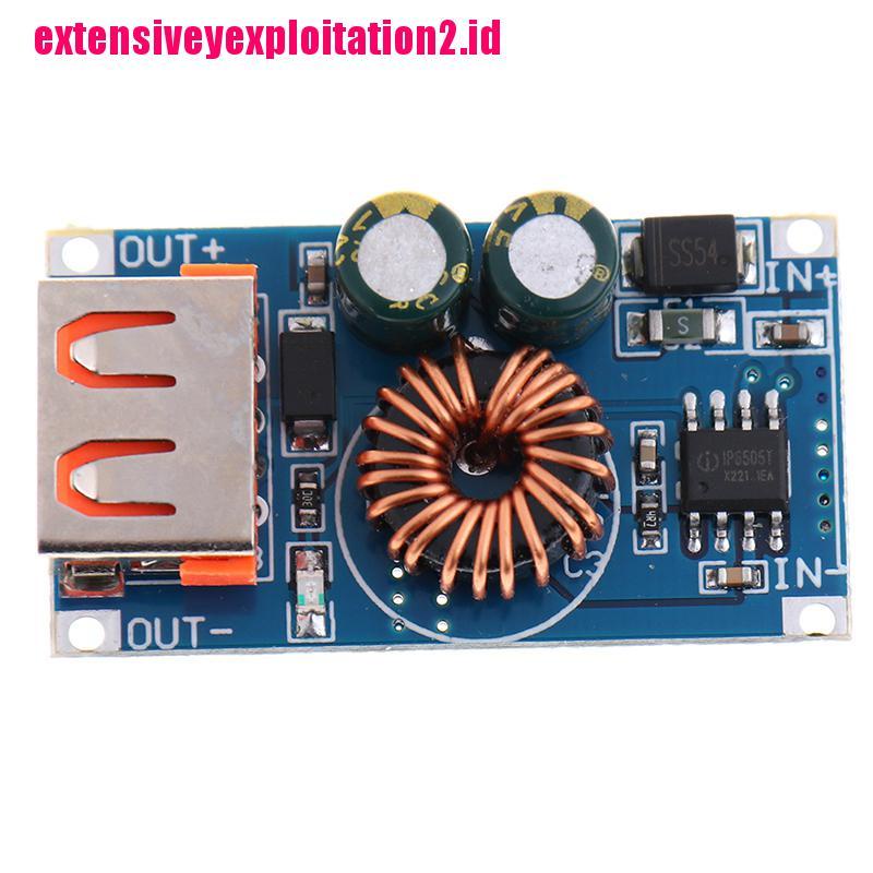 &lt; E2id &amp; &gt; Modul Step Down DC 12V 24V Ke QC3.0 Fast Charging Untuk Huawei Samsung