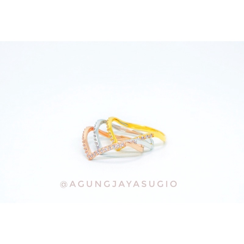 Cincin Aurel 3 Warna