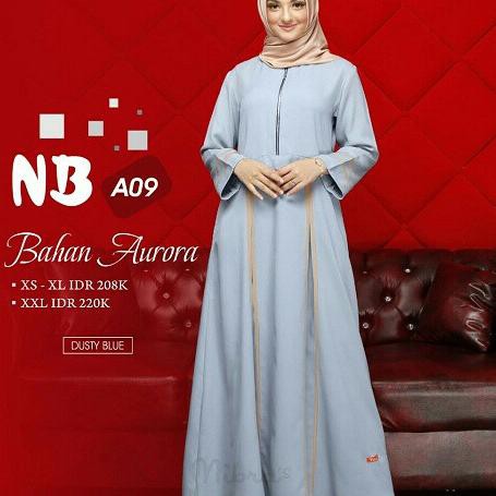 Baju Gamis Wanita Nibras NBA09